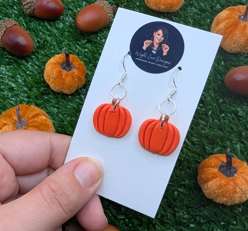 Pumpkin Drop Earrings