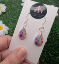 Country Garden Tear Drop Earrings