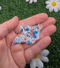 Blue Butterfly IOW Keyring