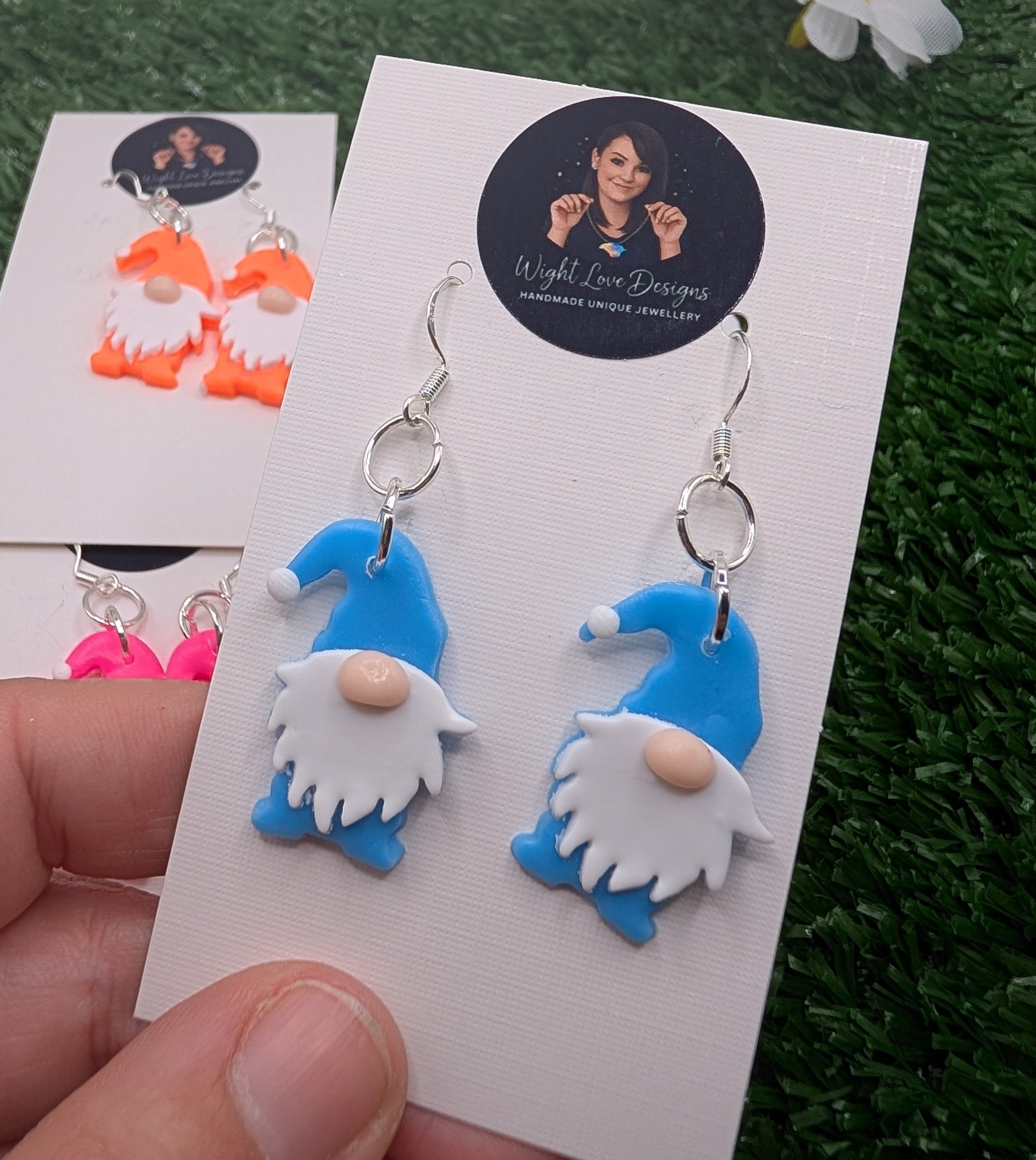 Neon Gonk Drop Earrings