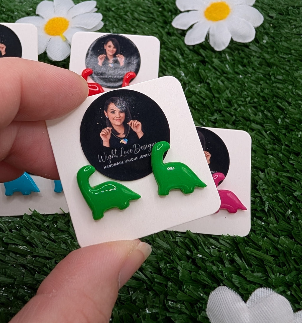 Mini Dino Stud Earrings
