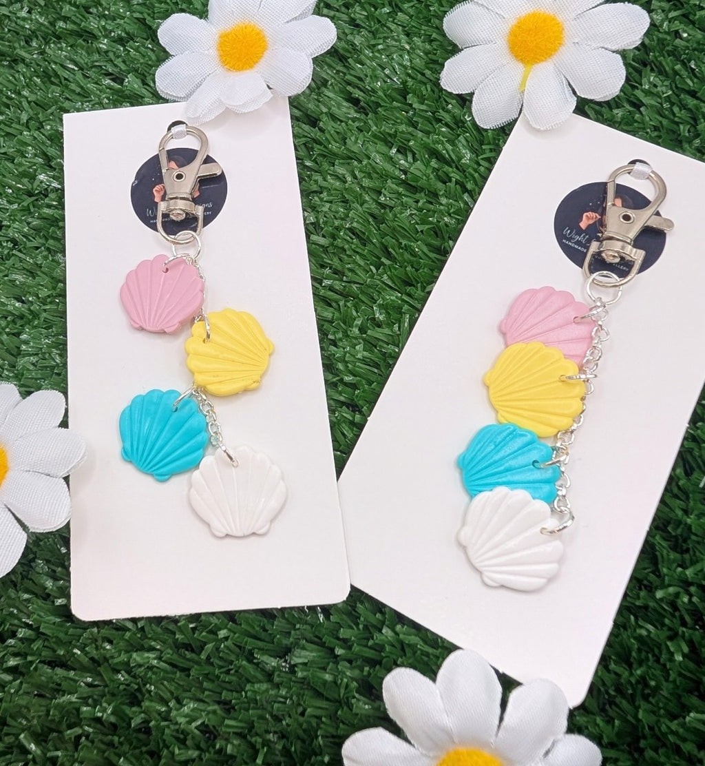 Summer Shell Bag Charm