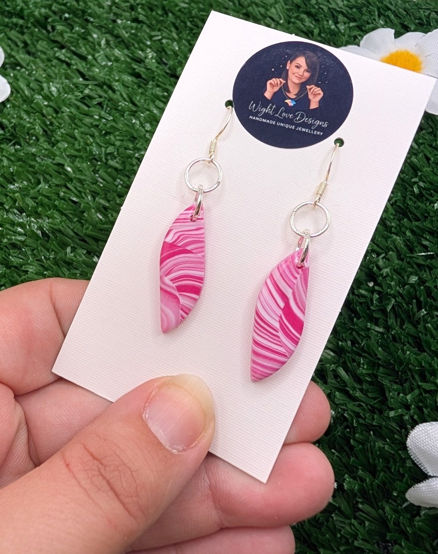 Wave Style Drop Earrings