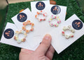 Flower shaped Specs Holders (choose your design)