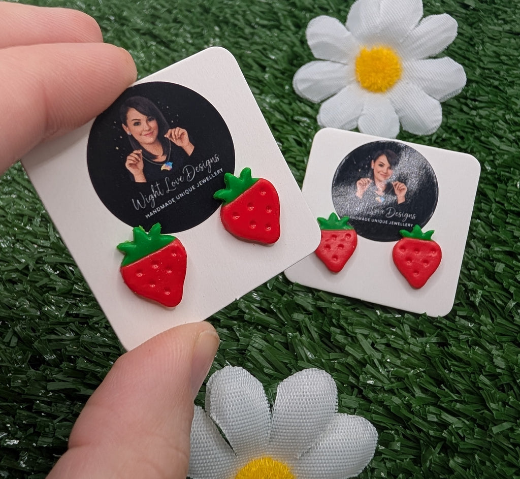 Strawberry Stud Earrings