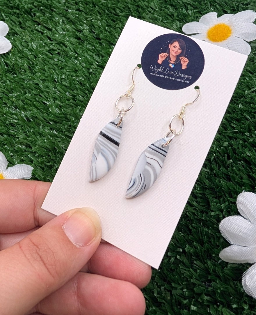 Wave Style Drop Earrings
