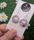 Country Garden Mini Hoop Earrings