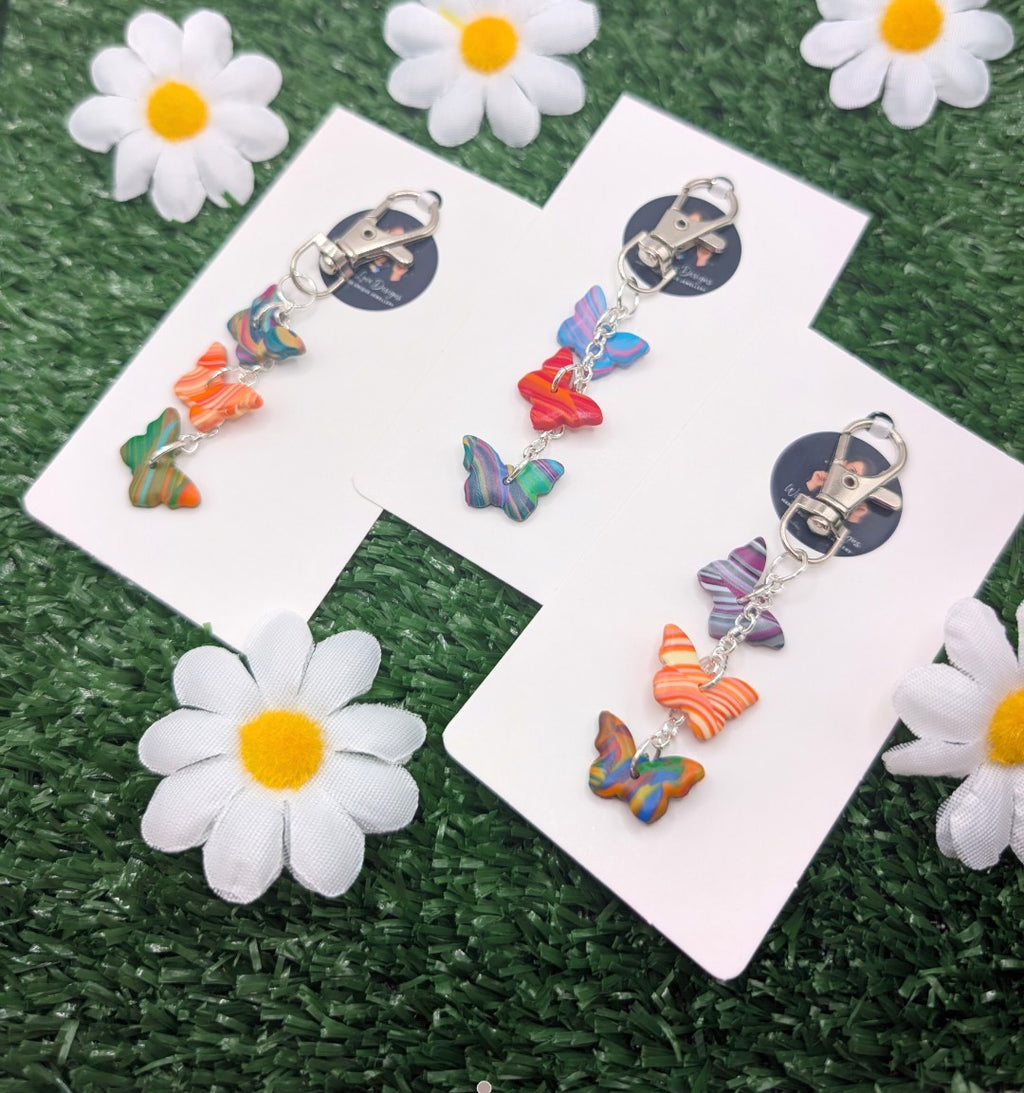 Butterfly Mini Bag Charm