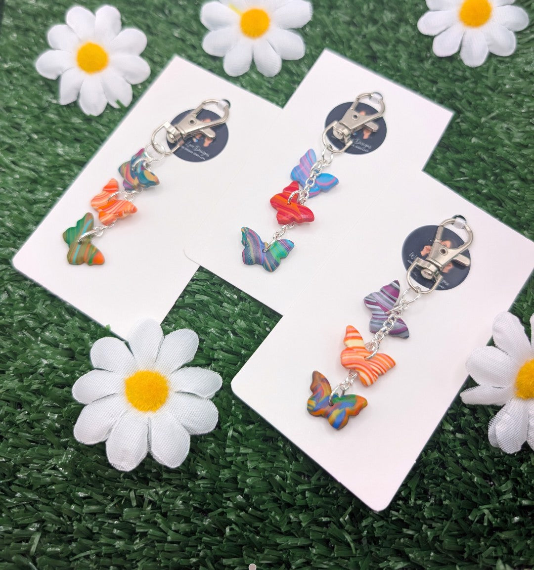 Butterfly Mini Bag Charm