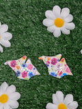 Floral Pansy IOW Magnet