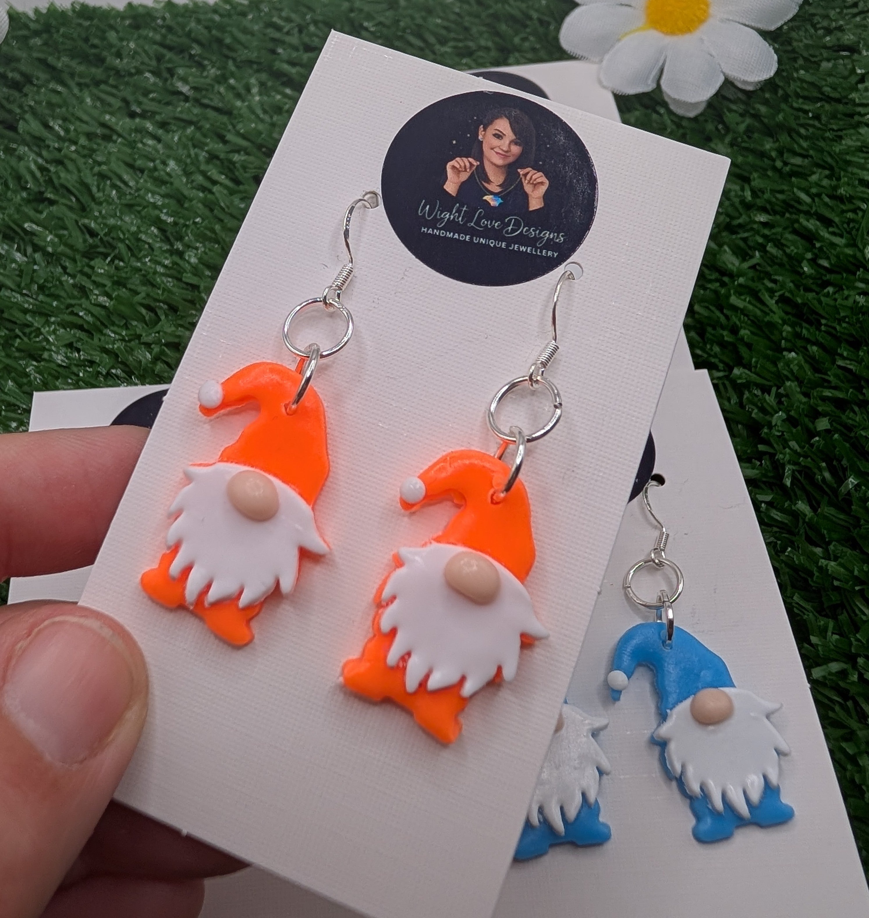 Neon Gonk Drop Earrings