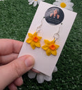 Daffodil Drop Earrings