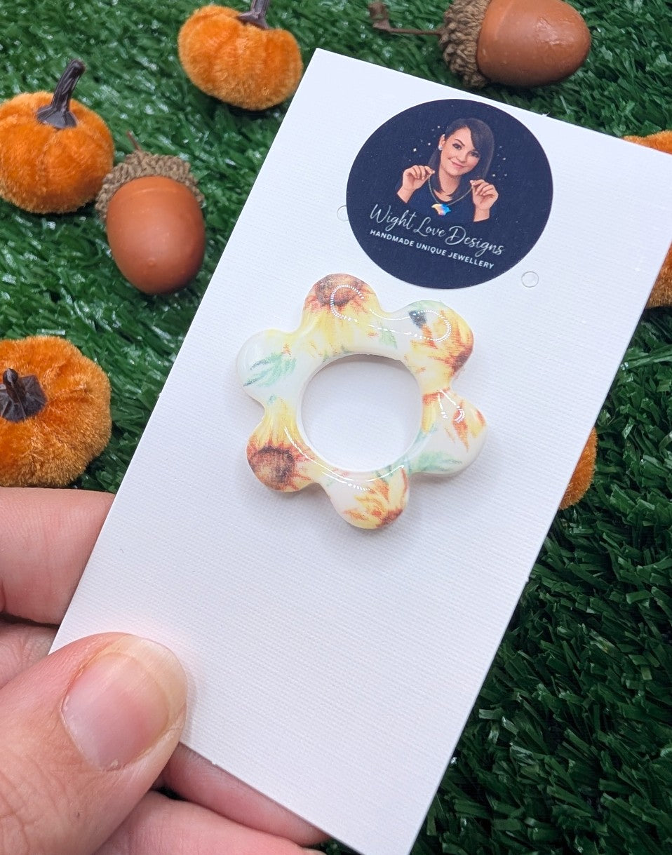 Flower shaped Specs Holders (choose your design)
