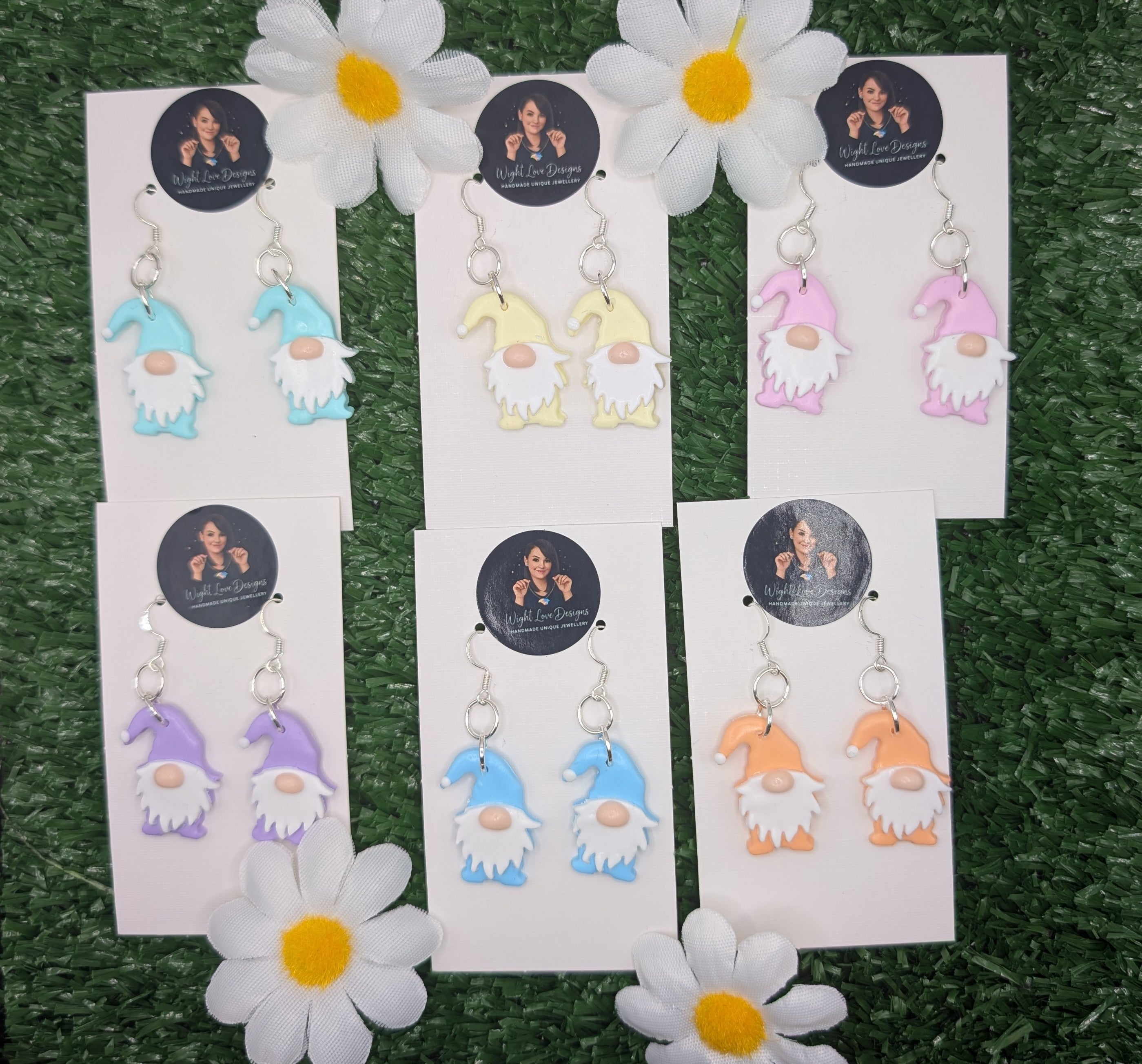 Pastel Gonk Drop Earrings